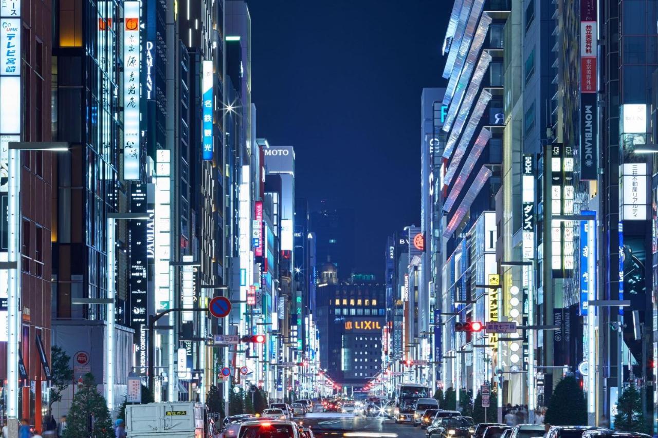 Hotel The B Ginza Tokio Exterior foto